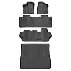SMARTLINER Custom Fit for 2011-2012 Sienna (8 Passenger Model with Power Folding 3rd Row Seats) - Smartliner USA