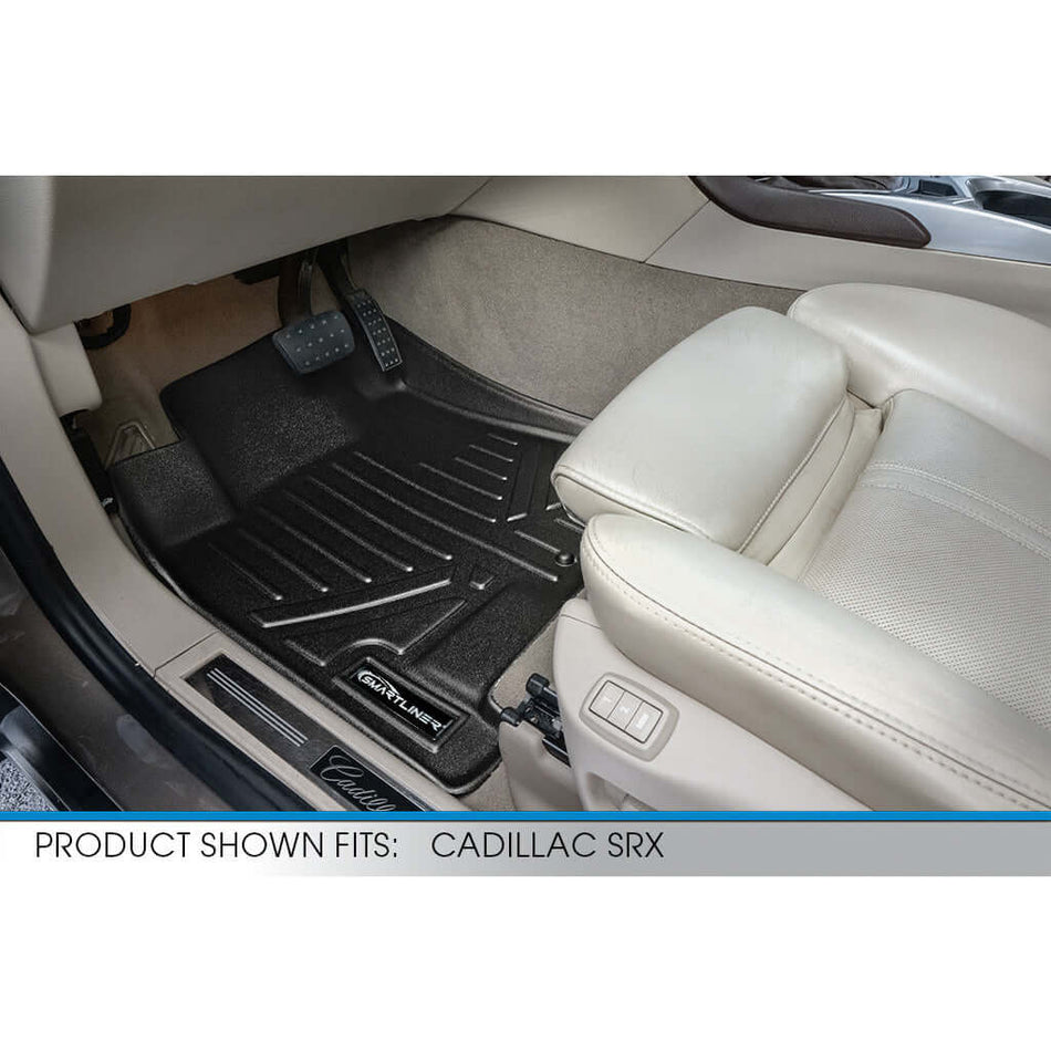 Smart Liner USA Motor Vehicle Interior Fittings Smart Trimâ„¢ Custom Fit Floor Liners For 2010-2016 Cadillac SRX