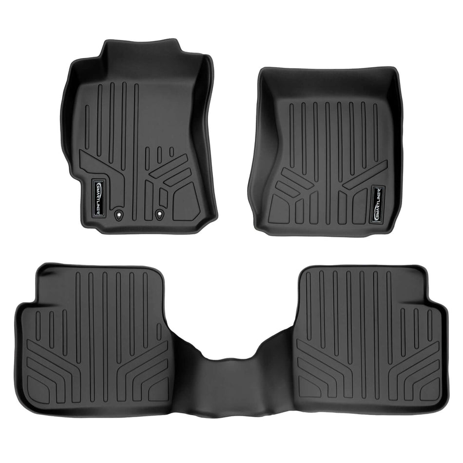 2009-2013 Subaru Forester Floor Liners|Without subwoofer under driver seat|SMARTLINER