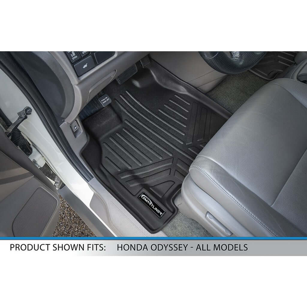 Smart Liner USA Motor Vehicle Interior Fittings SMARTLINER Custom Fit Floor Liners For 2011-2017 Honda Odyssey
