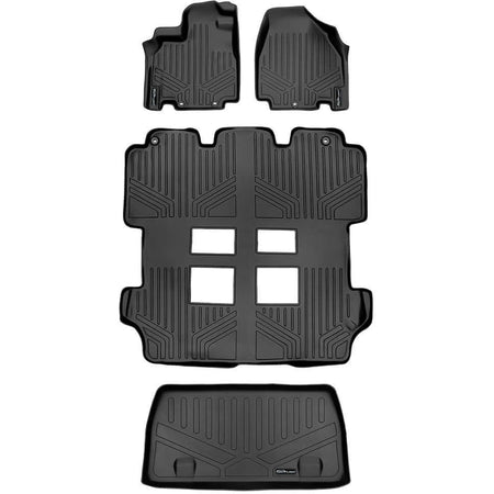 Smart Liner USA Motor Vehicle Interior Fittings SMARTLINER Custom Fit Floor Liners For 2011-2017 Honda Odyssey
