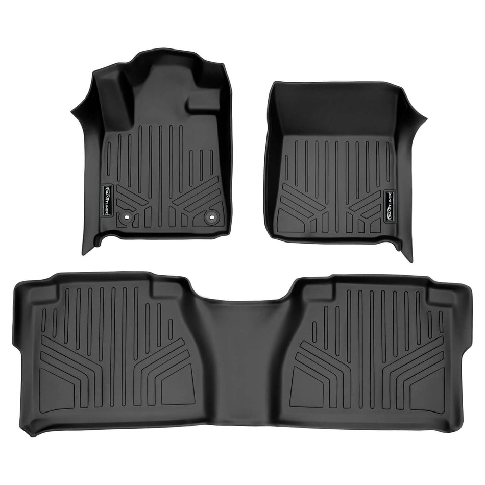 2012-2013 Toyota Tundra Floor Liners|Double Cab Models|SMARTLINER