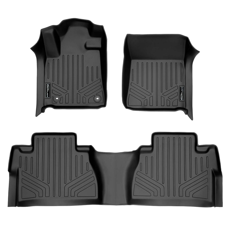 2014-2021 Toyota Tundra Floor Liners|Crew Max, Double Cab Models|SMARTLINER