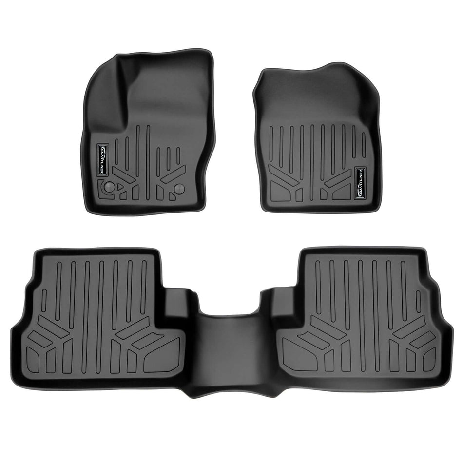 SMARTLINER 2015-2019 Lincoln MKC Floor Liners (Fits only 2015-2016) – 1st row & 2nd row liners