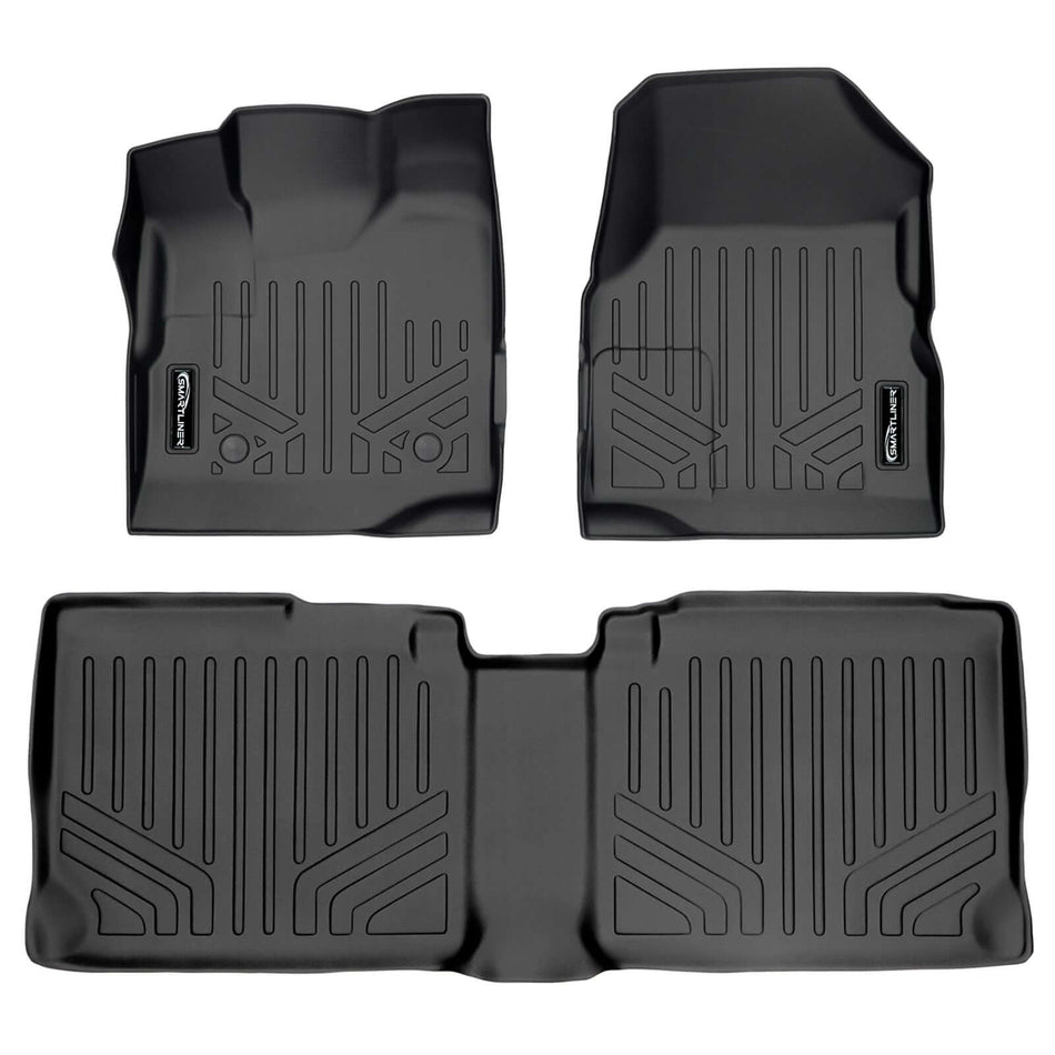 2010-2011 Chevrolet Equinox Floor Liners|(With dual floor Posts)|SMARTLINER