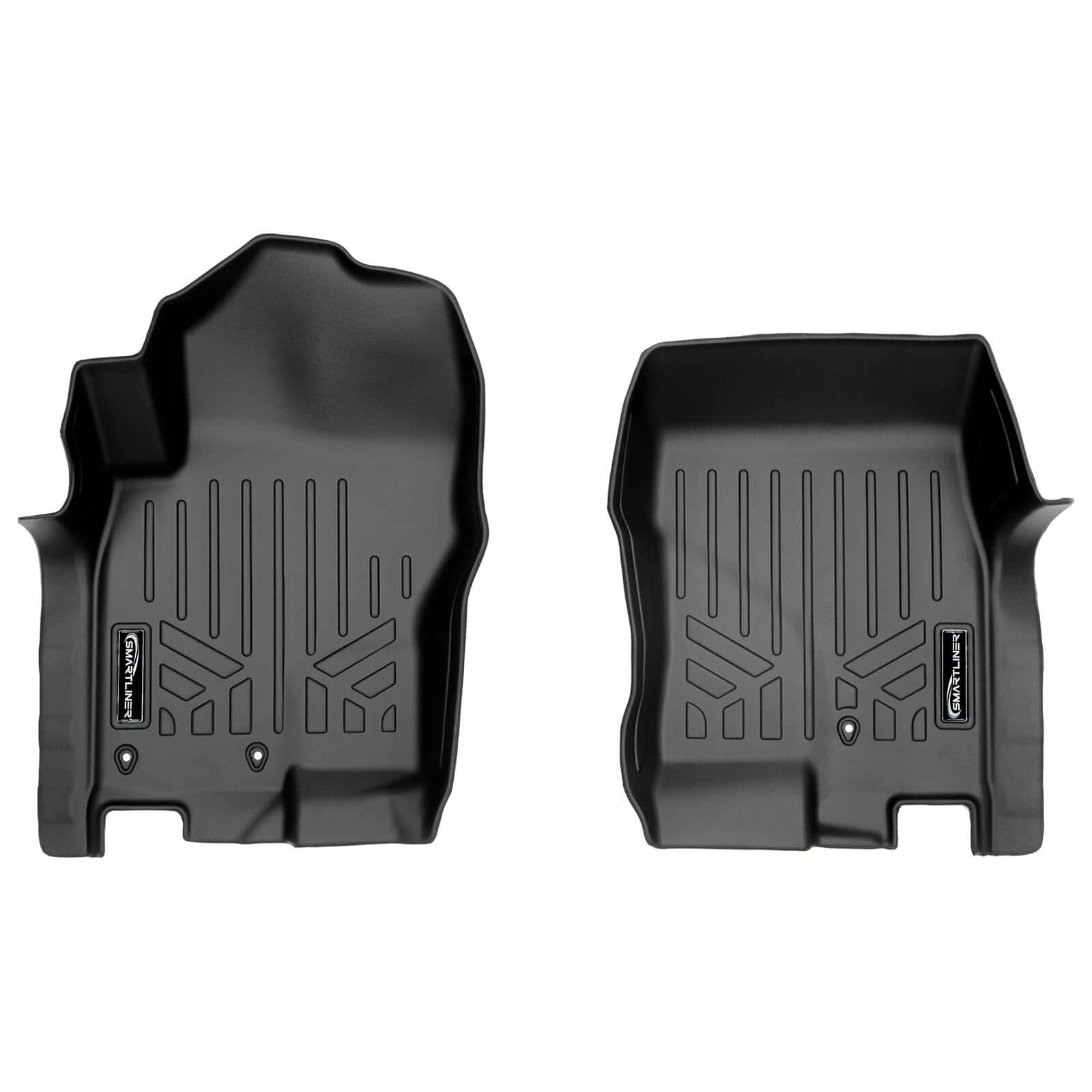 SMARTLINER Custom Fit for 2008-2019 Nissan Frontier Crew Cab with Dual Drivers Side Floor Posts - Smartliner USA