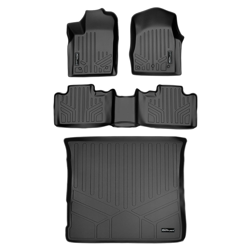 SMARTLINER Custom Fit for 2013-2016 Jeep Grand Cherokee (without 2nd Row Center Console) - Smartliner USA