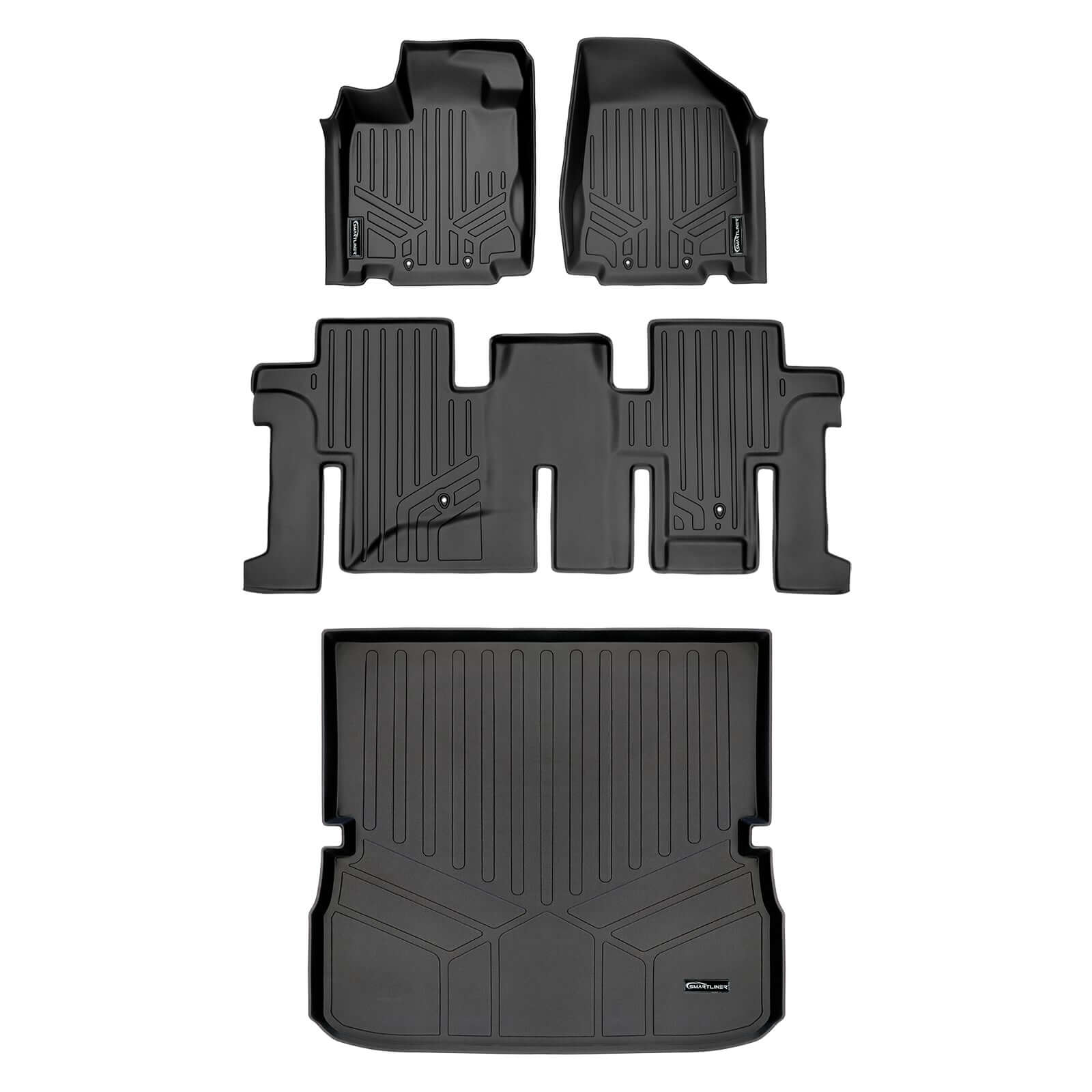 SMARTLINER Custom Fit for 2013-2019 Pathfinder / 2013 JX35 / 2014-2019 QX60 - Smartliner USA