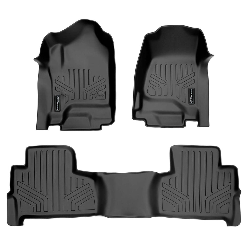 2015-2020 Chevrolet Tahoe Floor Liners|7 Passenger Models (Trimline for bench seats)|SMARTLINER