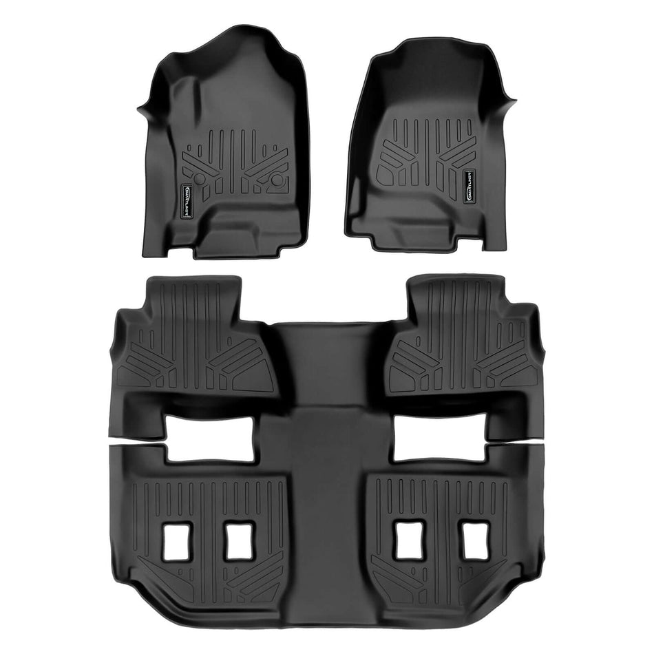 2015-2020 Chevrolet Suburban Floor Liners|7 Passenger Models|SMARTLINER