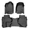 SMARTLINER Custom Fit for Double Cab 2014-2018 Silverado/Sierra 1500 - 2015-2019 2500/3500 HD - Smartliner USA