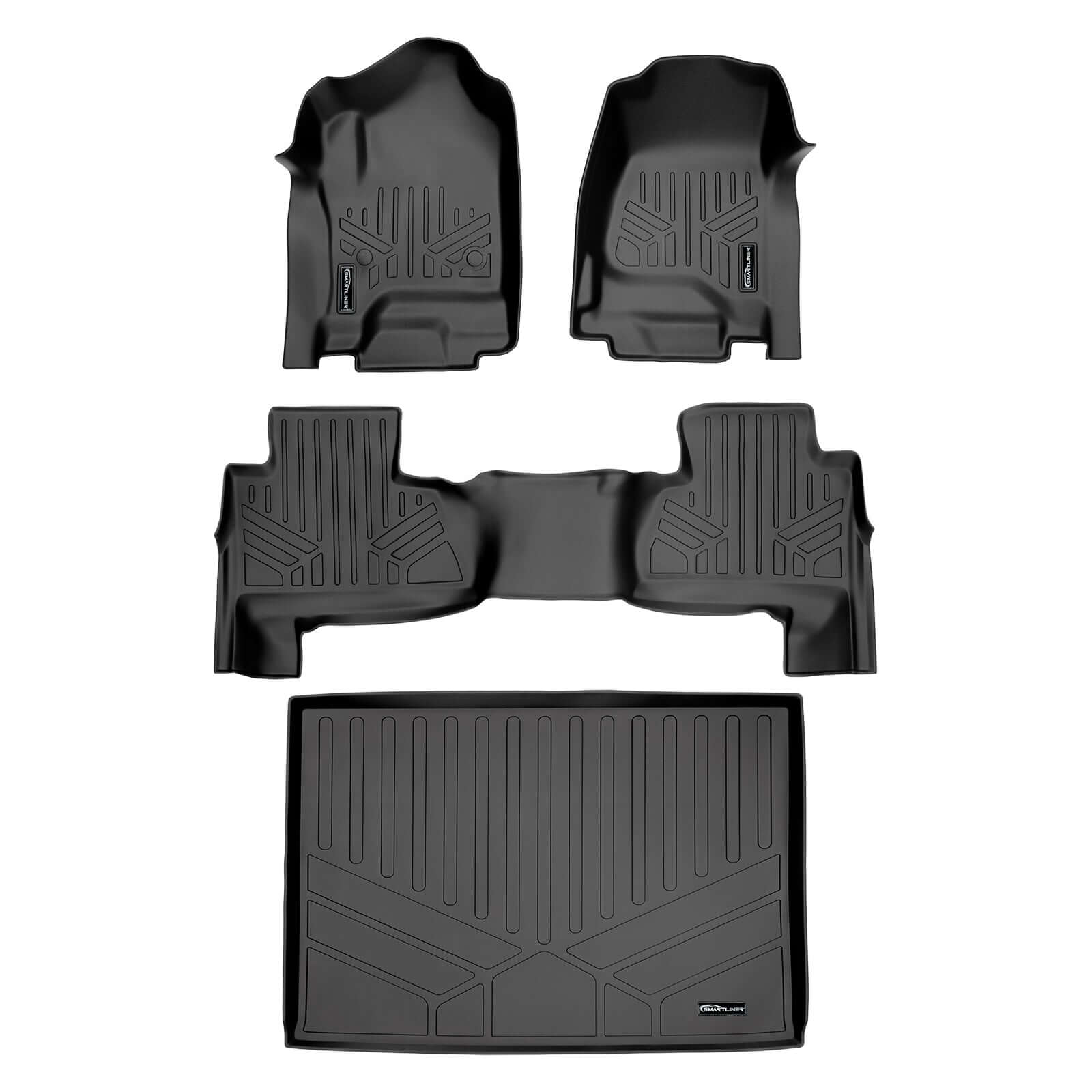 SMARTLINER Custom Fit for 2015-2020 Suburban / Yukon XL (with 2nd Row Bench Seat) - Smartliner USA