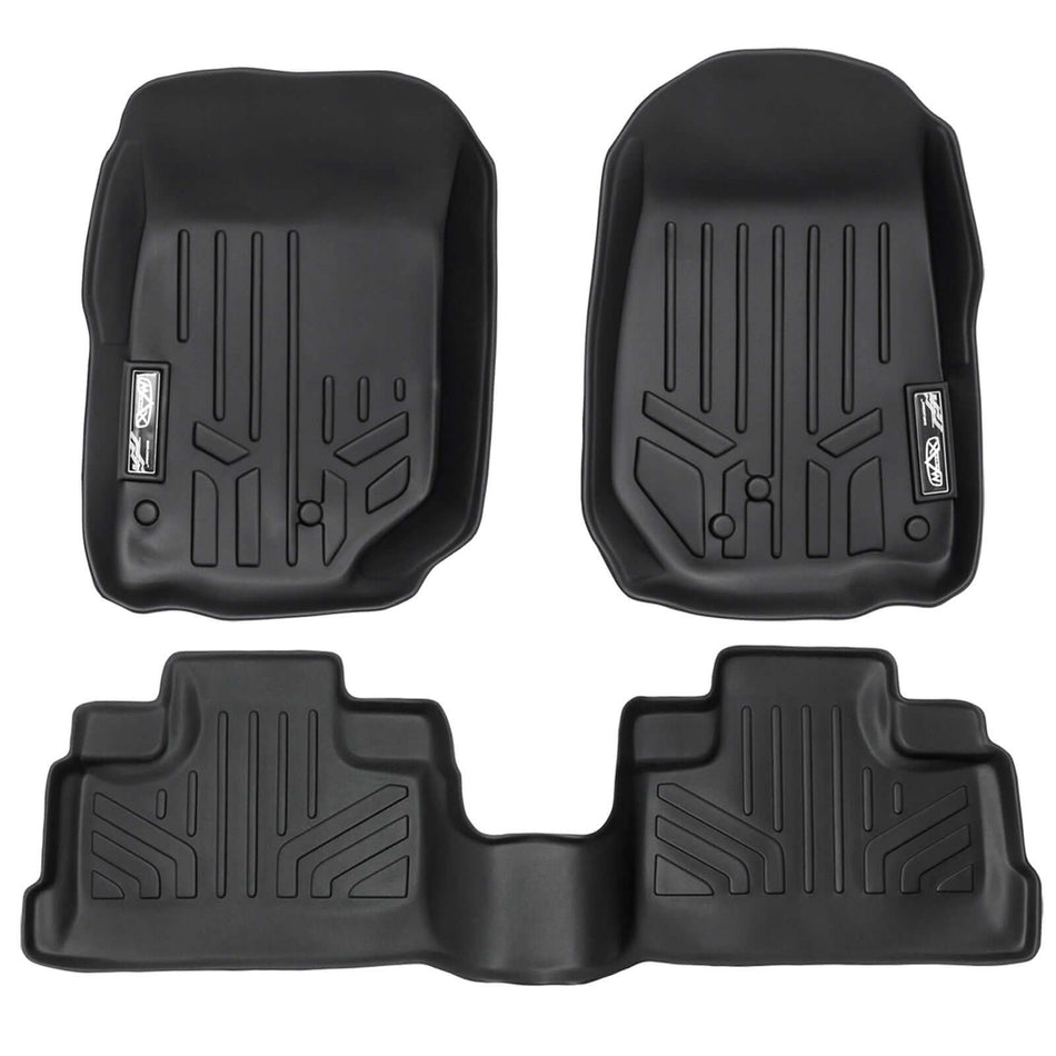 2007-2010 Jeep Wrangler Floor Liners|4 Door Unlimited|SMARTLINER