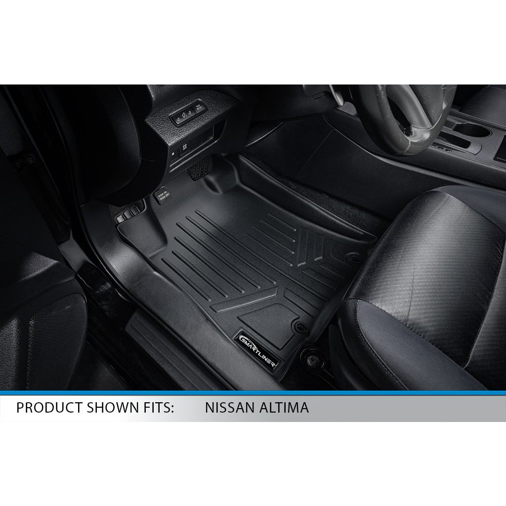 SMARTLINER Custom Fit Floor Liners For 2013-2018 Nissan Altima Sedan (Manufactured After Nov. 2012)