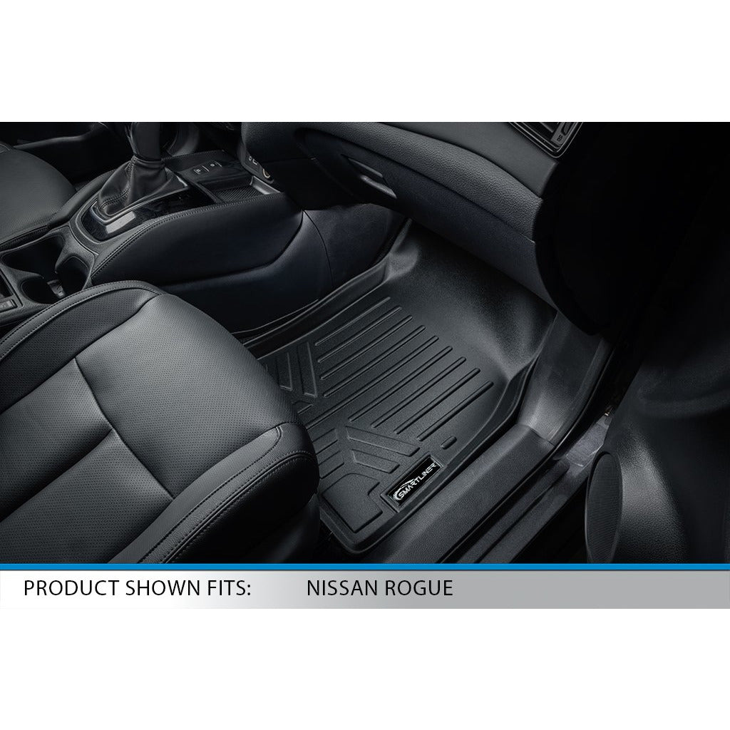SMARTLINER Custom Fit Floor Liners For 2014-2020 Nissan Rogue (with 3rd Row Seats)