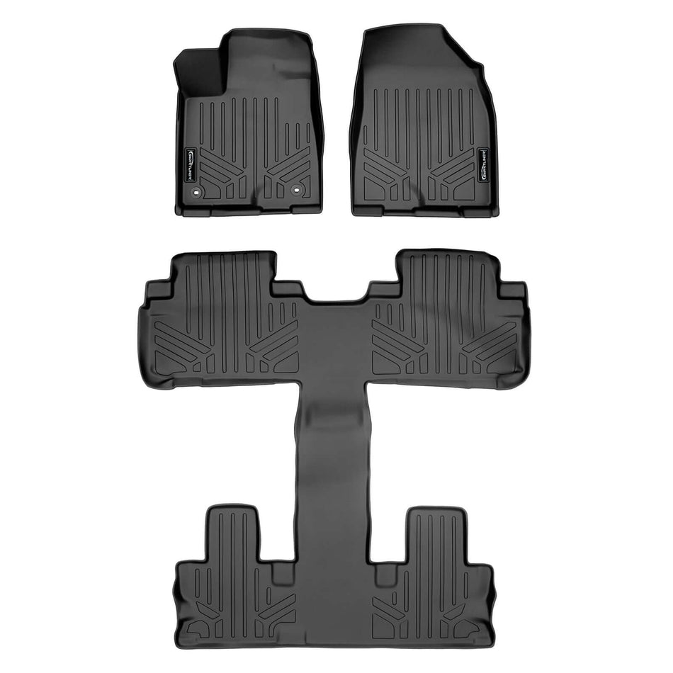 2014-2019 Toyota Highlander Floor Liners|B+C,(Bucket seat)|SMARTLINER