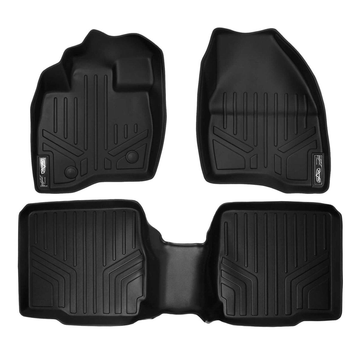 SMARTLINER 2015-2016 Ford Explorer Floor Liners (7 Passenger) – 1st row & 2nd row liners