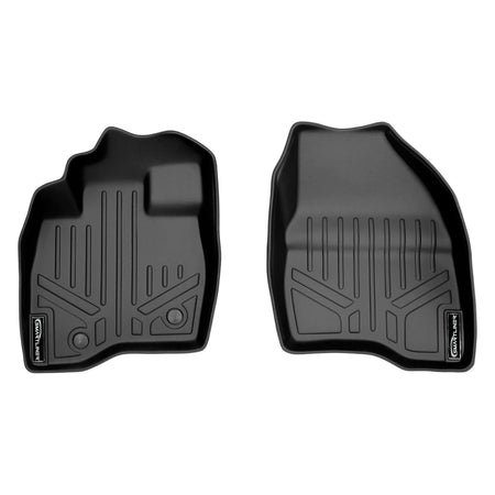 Smart Liner USA Motor Vehicle Interior Fittings Black / First Row Floor Mat Liner Set SMARTLINER Custom Fit Floor Liners For 2015-2016 Ford Explorer without 2nd Row Center Console