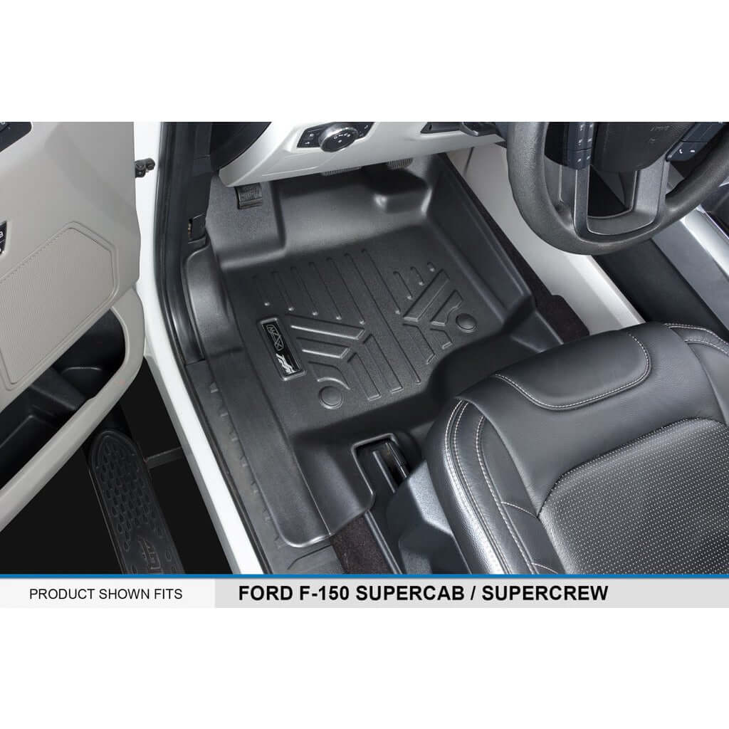 SMARTLINER Custom Fit for 2015-2019 Ford F-150 SuperCrew Cab with 1st Row Bucket Seats - Smartliner USA