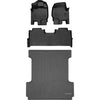 SmartCoverage™ Custom Fit Floor Liners For 2015-2024 Ford F-150 with 1st Row Bucket Seats & OEM 2nd Row Under Seat Storage