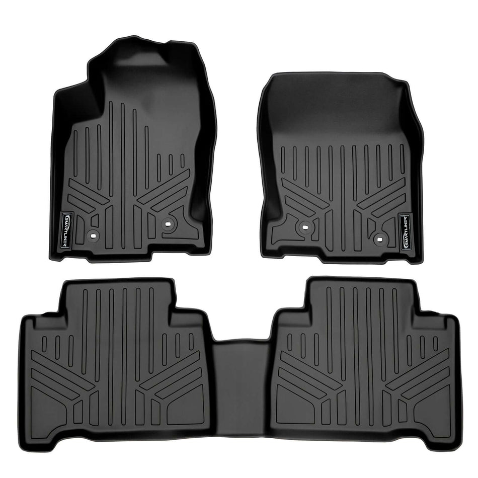 SMARTLINER custom-fit TPE floor liners – 1st row & 2nd row liners