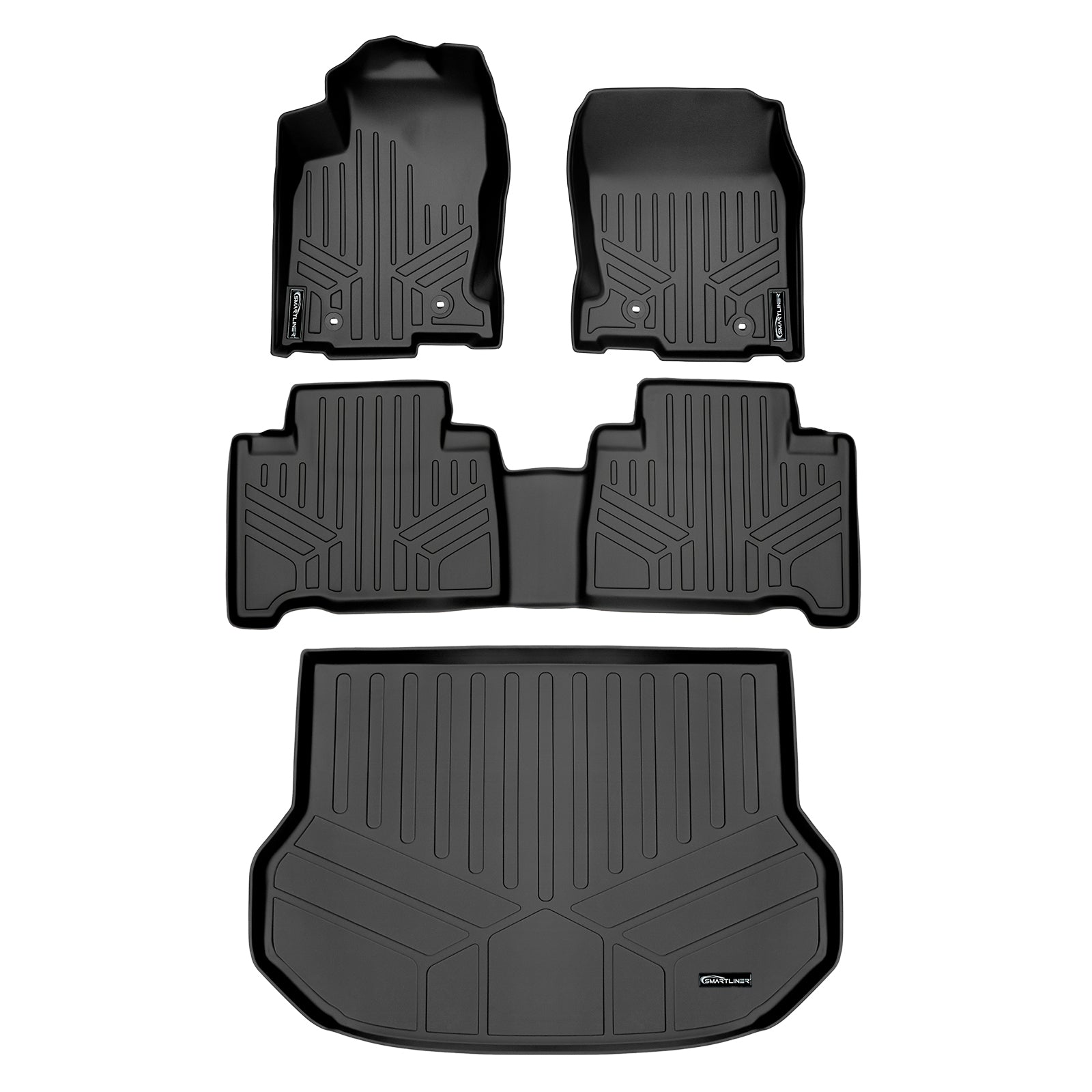 SMARTLINER Custom Fit Floor Liners For 2015-2021 Lexus NX200t / NX300 / NX300h
