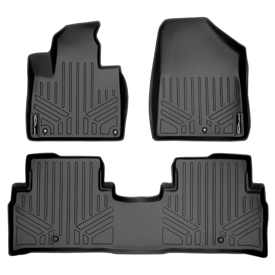 SMARTLINER 2016-2020 Kia Sorento Floor Liners (Fits 7 passenger) – 1st row & 2nd row liners