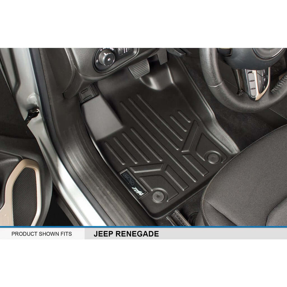 Smart Liner USA Motor Vehicle Interior Fittings SMARTLINER Custom Fit Floor Liners For 2015-2024 Jeep Renegade