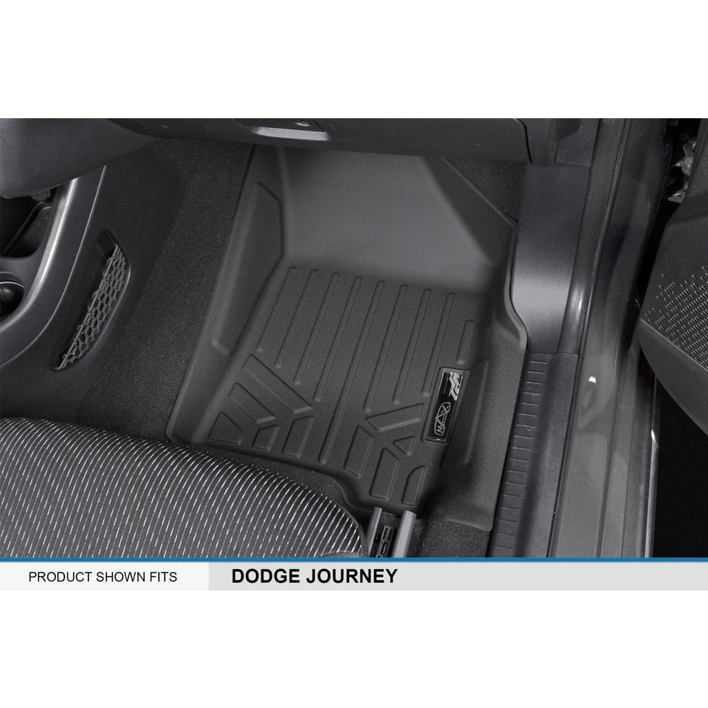 SMARTLINER Custom Fit for 2012-18 Dodge Journey (with 1st Row Dual Floor Hooks) - Smartliner USA