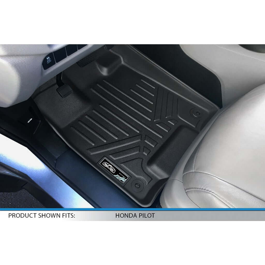 Smart Liner USA Motor Vehicle Interior Fittings SMARTLINER Custom Fit Floor Liners For 2016-2022 Honda Pilot (7 Passenger Model)