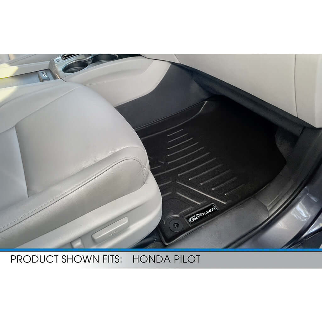 Smart Liner USA Motor Vehicle Interior Fittings SMARTLINER Custom Fit Floor Liners For 2016-2022 Honda Pilot (7 Passenger Model)