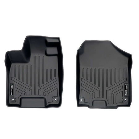 Smart Liner USA Motor Vehicle Interior Fittings Black / First Row Floor Mat Liner Set SMARTLINER Custom Fit Floor Liners For 2016-2022 Honda Pilot (7 Passenger Model)