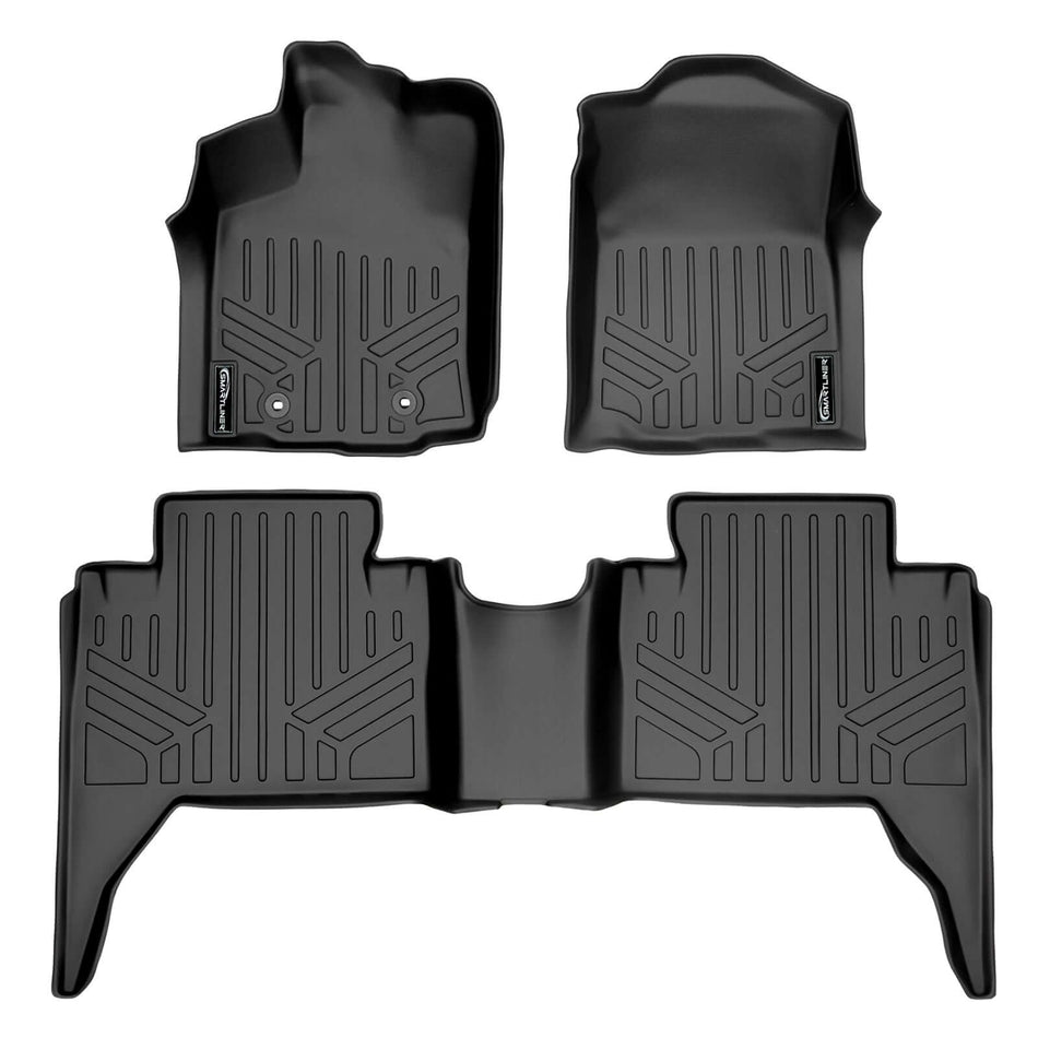 2016-2017 Toyota Tacoma Floor Liners|Double Cab Models|SMARTLINER