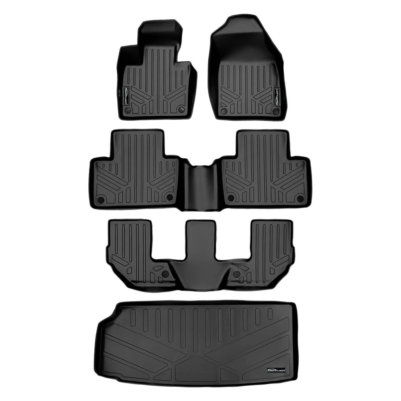 SMARTLINER Custom Fit for 2016-2020 Volvo XC90 (No Plug-in Hybrid Models) - Smartliner USA