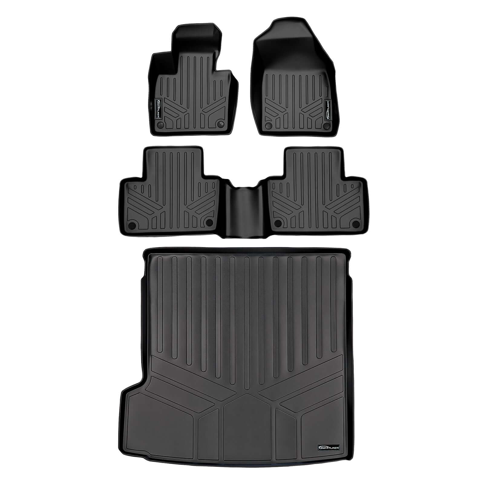 SMARTLINER Custom Fit for 2016-2020 Volvo XC90 (No Plug-in Hybrid Models) - Smartliner USA