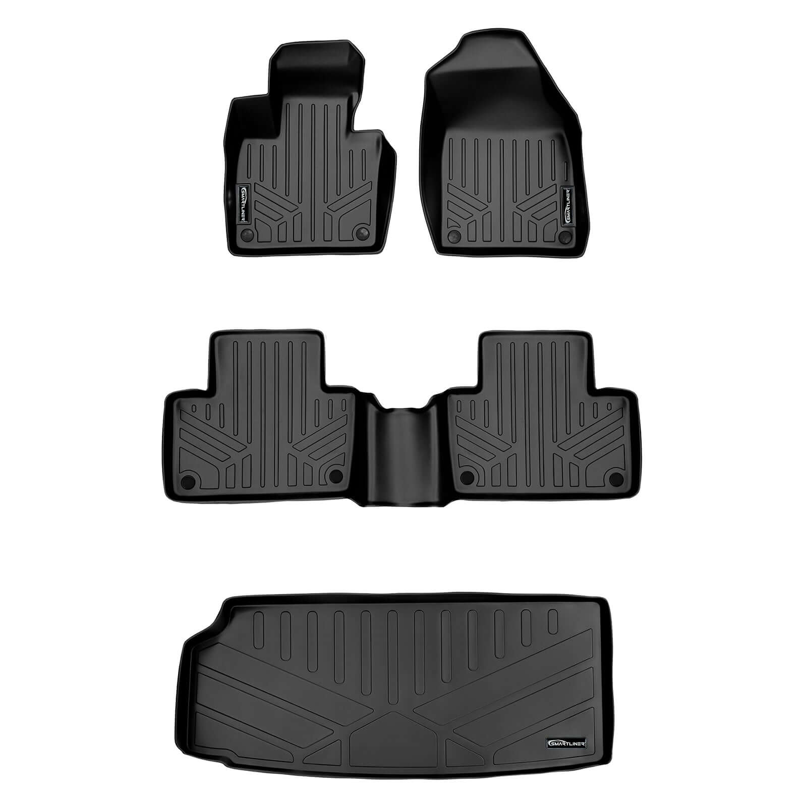SMARTLINER Custom Fit for 2016-2020 Volvo XC90 (No Plug-in Hybrid Models) - Smartliner USA