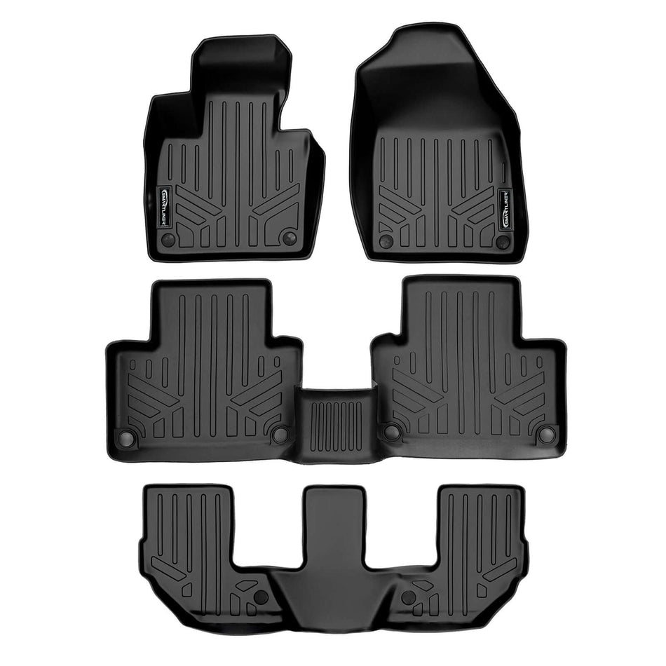2025-2026 Volvo XC90 Floor Liners|7 Passenger Models|SMARTLINER