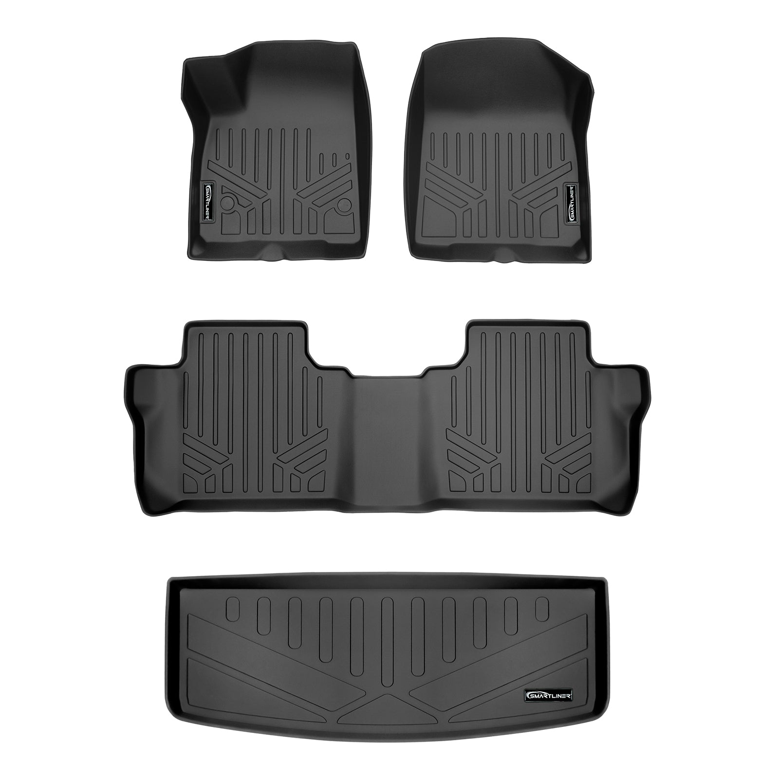 SMARTLINER Custom Fit for 2020 Cadillac XT6 with 2nd Row Bench Seat - Smartliner USA