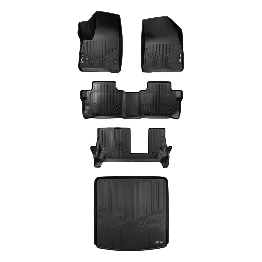 SMARTLINER Custom Fit for 2017-2020 GMC Acadia (with 2nd Row Bench Seat) - Smartliner USA
