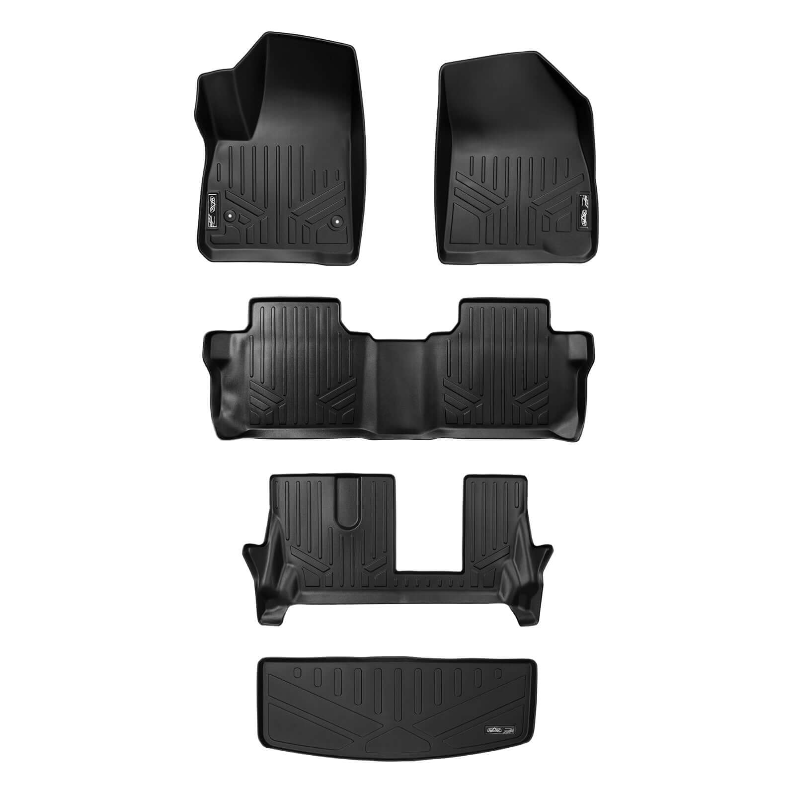 SMARTLINER Custom Fit for 2017-2020 GMC Acadia (with 2nd Row Bench Seat) - Smartliner USA