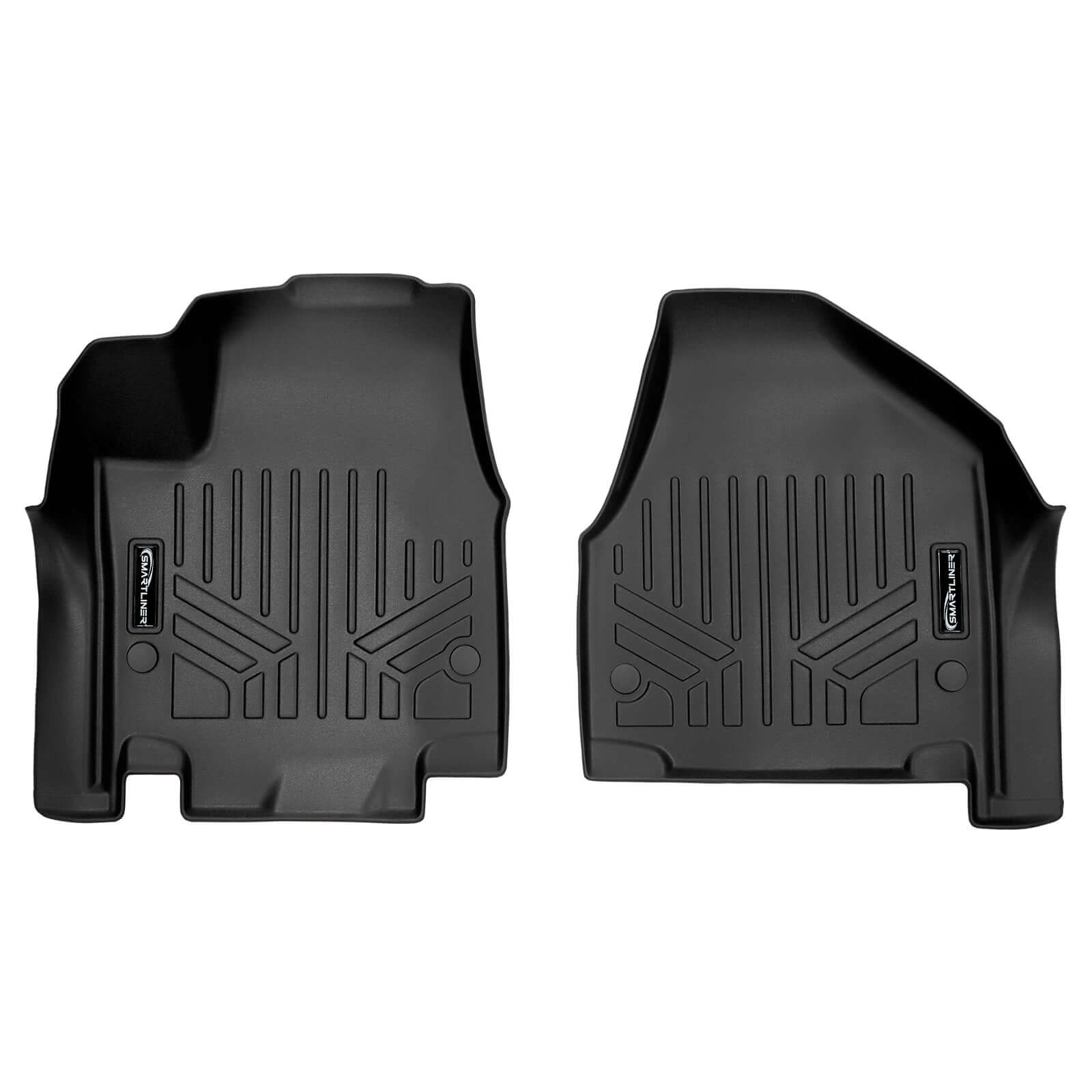 Smart Trim™ Custom Fit Floor Liners For 2021-2025 Chrysler Pacifica with 2nd Row Bucket Seats(Touring & L Models)