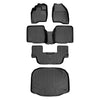 SMARTLINER Custom Fit for 2017-2019 Ford Explorer without 2nd Row Center Console - Smartliner USA