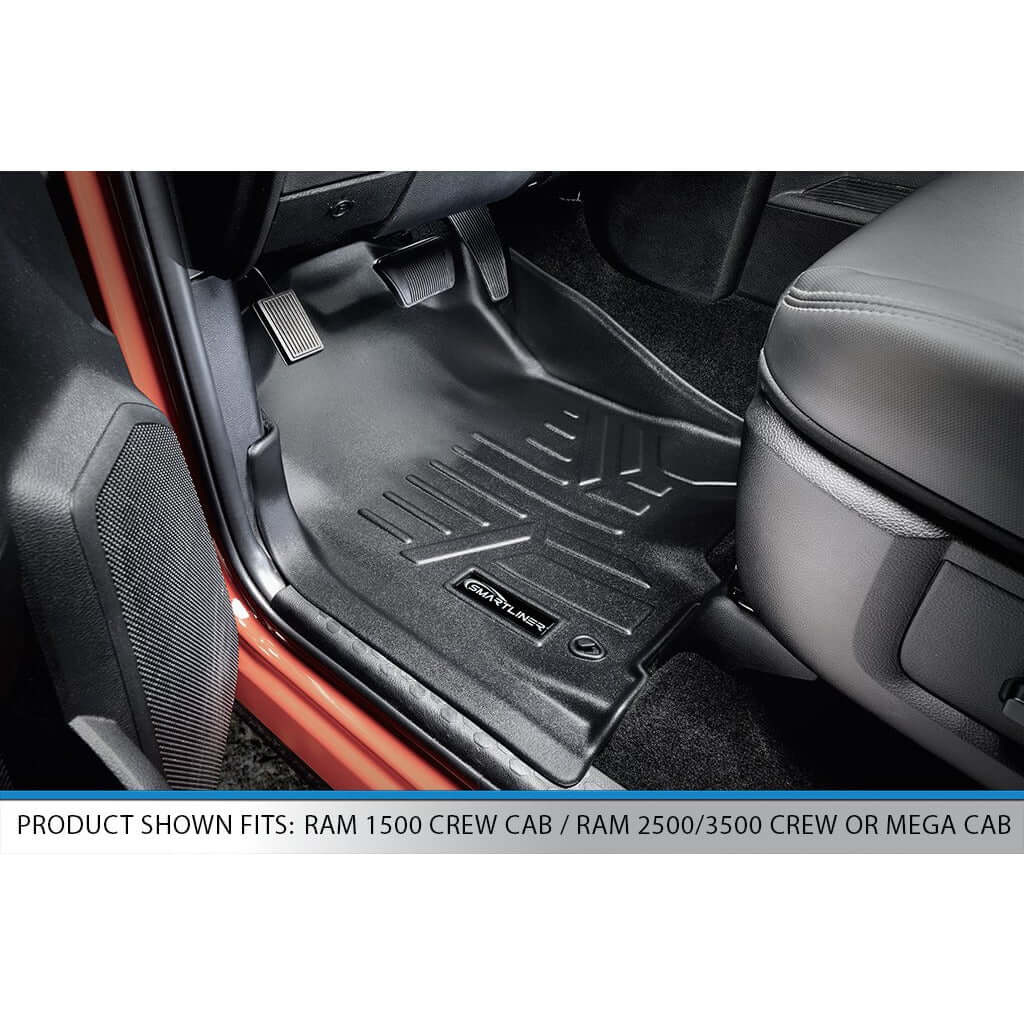 SMARTLINER Custom Fit for 2012-2018 RAM 1500/2500/3500 Crew Cab (4 Full Size Doors) - Smartliner USA
