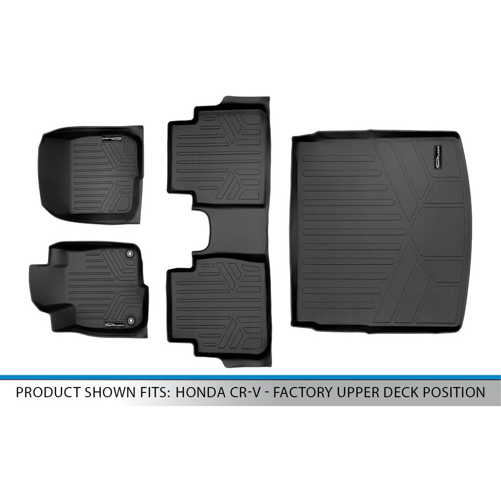 SMARTLINER Custom Fit Floor Liners For 2017-2022 Honda CR-V