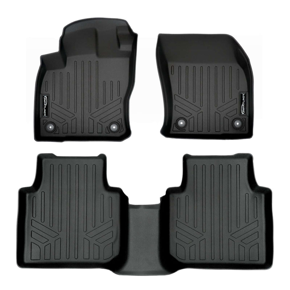 SMARTLINER 2018-2024 Volkswagen Tiguan Floor Liners – 1st row & 2nd row liners