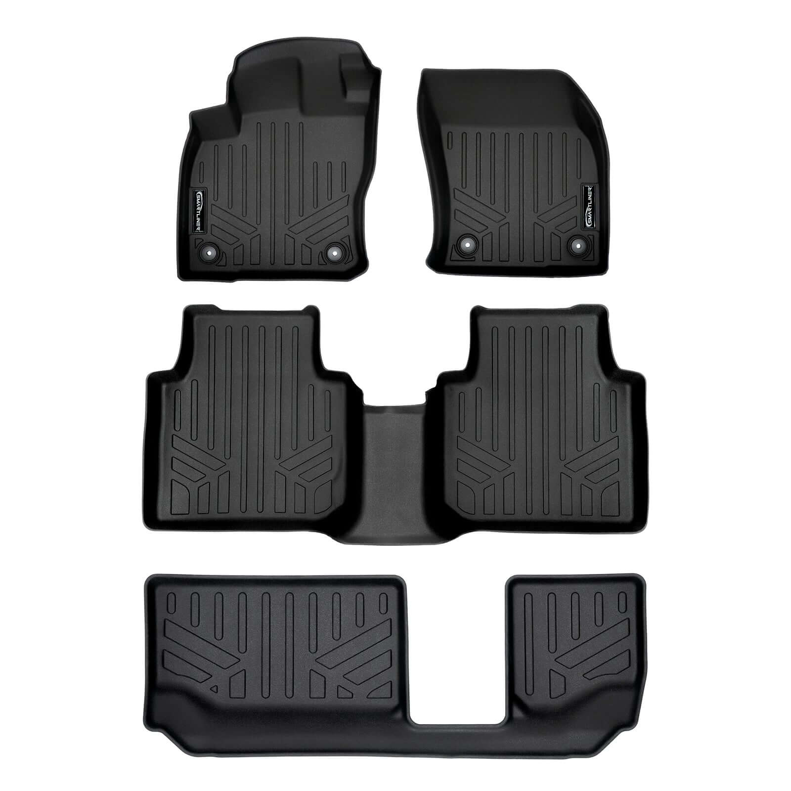 SMARTLINER Custom Fit for 2018-2019 Volkswagen Tiguan (7 Passenger) - Smartliner USA