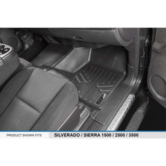 SMARTLINER Custom Fit for 2007-2013 Silverado/Sierra 1500 - 2007-2014 2500/3500 HD Crew Cab - Smartliner USA
