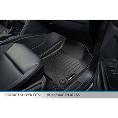SMARTLINER Custom Fit Floor Liners For 2018-2025 Atlas (with 2nd Row Bench Seat)