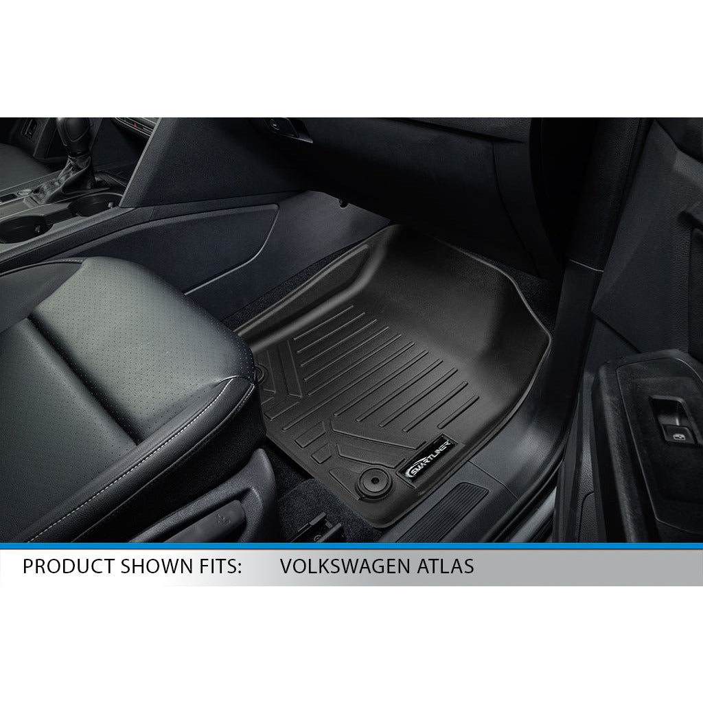 SMARTLINER Custom Fit Floor Liners For 2018-2024 Atlas (with 2nd Row Buket Seats without Fender Audio)