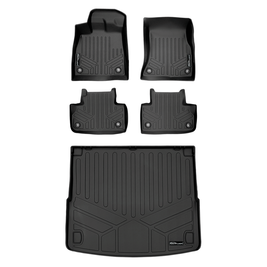 SMARTLINER Custom Fit Floor Liners For 2020-2023 Audi Q5 PHEV (Plug-In Hybrid Models)